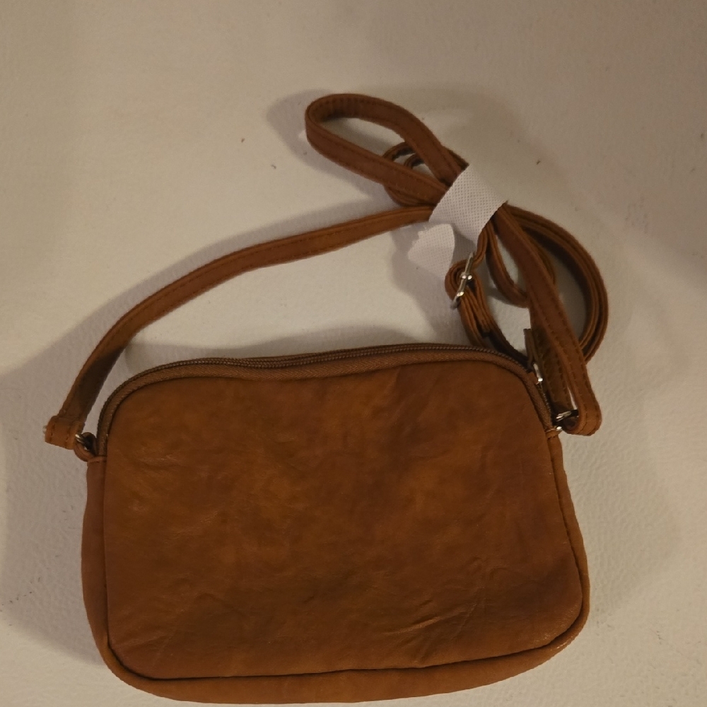 Elegant Tan Crossbody Bag